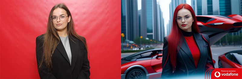 Приклади заміни фона штучним інтелектом